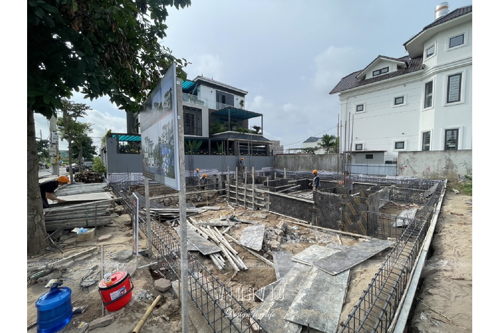 Thi công biệt thự 3 tầng hiện đại 255m2 (CĐT:Mr Huy- Hưng Yên) TCBT2241