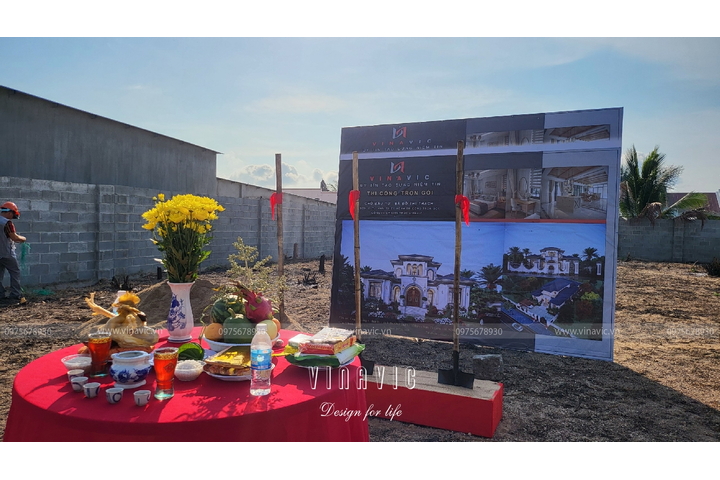 Thi công biệt thự địa trung hải 450m2 (CĐT:Mr Phát - Cam Ranh) TCBT2242