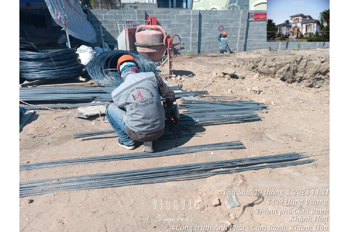 Thi công biệt thự địa trung hải 450m2 (CĐT:Mr Phát - Cam Ranh) TCBT2242