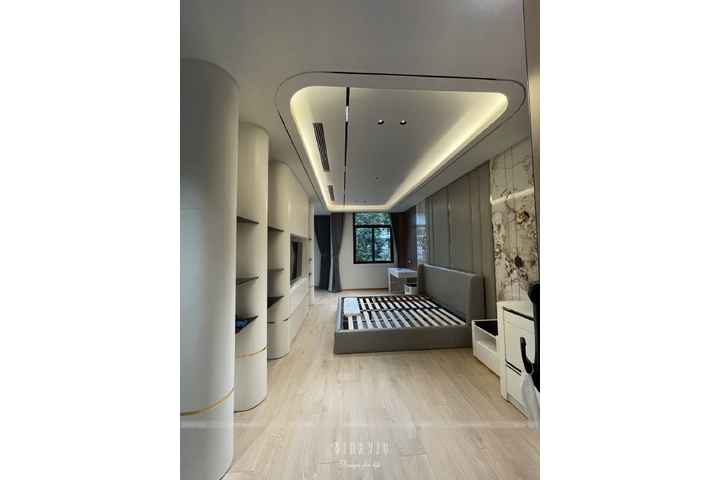 Cải tạo nội thất biệt thự 3 tầng 91m2 (CĐT: Mrs Hoàng - Hoài Đức) TCBT2243