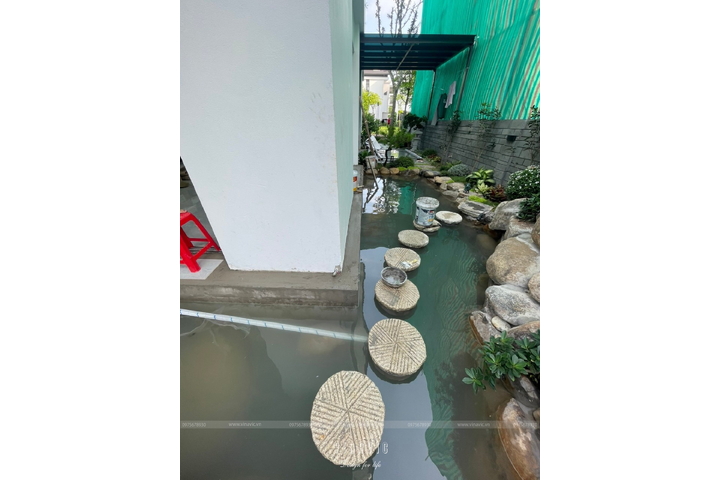 Cải tạo nội thất biệt thự 3 tầng 91m2 (CĐT: Mrs Hoàng - Hoài Đức) TCBT2243