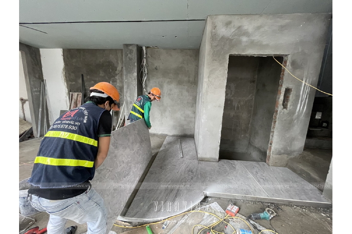 Cải tạo nội thất biệt thự 3 tầng 91m2 (CĐT: Mrs Hoàng - Hoài Đức) TCBT2243