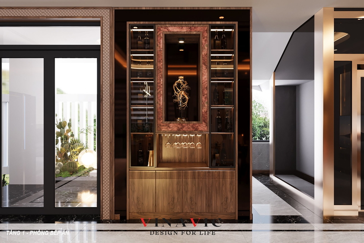 Thiết kế nội thất biệt thự 4 tầng 300m2 (CĐT: Mr Khánh - Vĩnh Phúc) NT2328