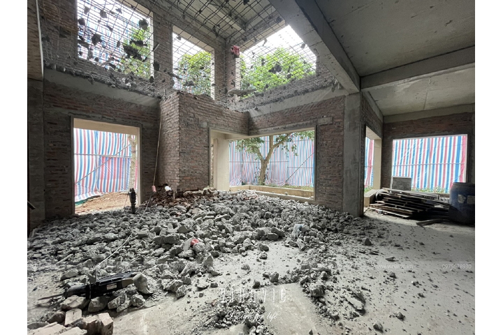 Thi công cải tạo biệt thự tân cổ điển 196m2 (CĐT: Mrs Út - Hà Nội) TCBT2244