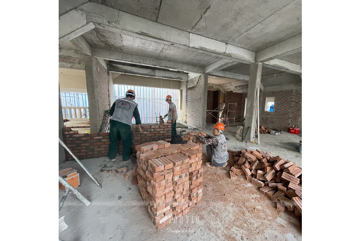 Thi công cải tạo biệt thự tân cổ điển 196m2 (CĐT: Mrs Út - Hà Nội) TCBT2244