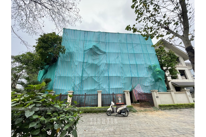 Thi công cải tạo biệt thự tân cổ điển 196m2 (CĐT: Mrs Út - Hà Nội) TCBT2244