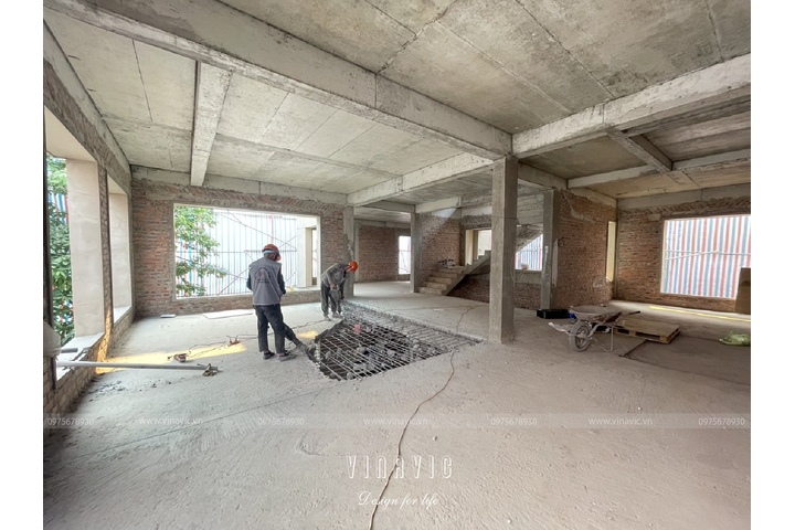 Thi công cải tạo biệt thự tân cổ điển 196m2 (CĐT: Mrs Út - Hà Nội) TCBT2244