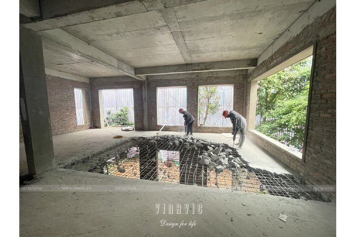 Thi công cải tạo biệt thự tân cổ điển 196m2 (CĐT: Mrs Út - Hà Nội) TCBT2244