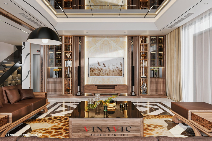 Thiết kế nội thất biệt thự 3 tầng 17 x 13m (CĐT: Mr Thành - Quảng Ninh) NT2329