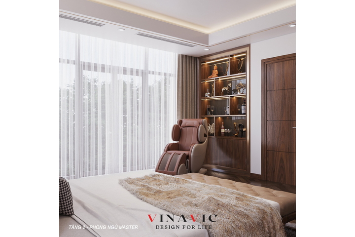 Thiết kế nội thất biệt thự 3 tầng hiện đại 150m2  (CĐT: Mr Thạch - Ninh Bình) NT2330