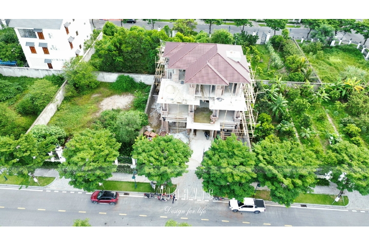 Thi công biệt thự 3 tầng hiện đại 250m2 (CĐT: Mrs Hương - Thanh Hóa) TCBT2245