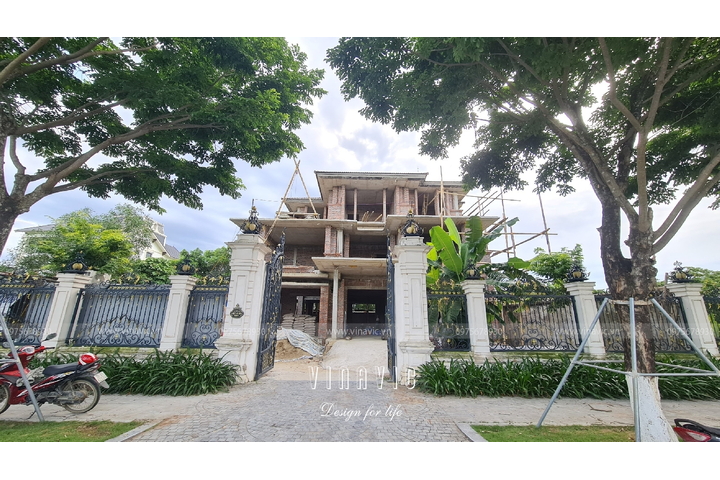 Thi công biệt thự 3 tầng hiện đại 250m2 (CĐT: Mrs Hương - Thanh Hóa) TCBT2245