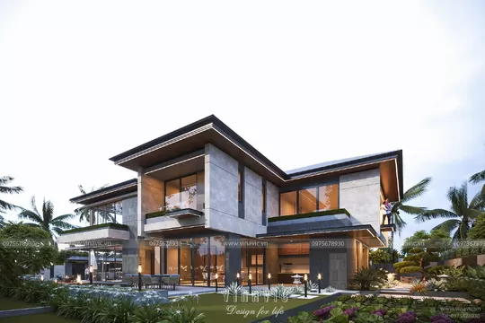 Ưu điểm của mẫu nhà vườn ở nông thôn