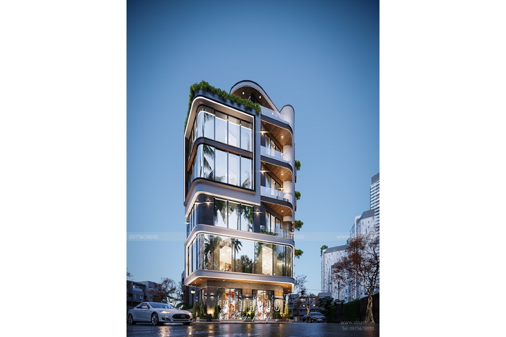 Mẫu thiết kế nhà phố 6x12m kết hợp kinh doanh NP2349