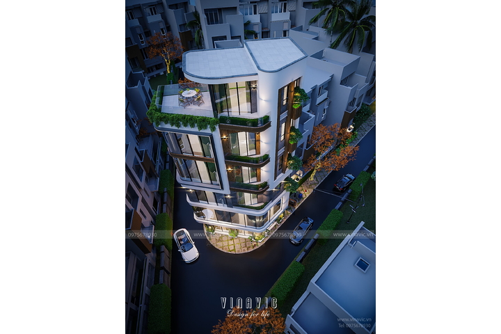 Mẫu thiết kế nhà phố 6x12m kết hợp kinh doanh NP2349