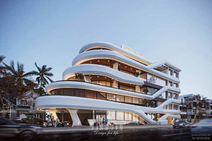 Dự án tổ hợp dịch vụ thương mại kiến trúc Du Thuyền ĐỘC LẠ BT2359