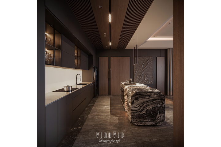 Thiết kế nội thất biệt thự hiện đại 2 tầng 25x16m (CĐT: Mrs Mai- Bắc Giang) NT2332