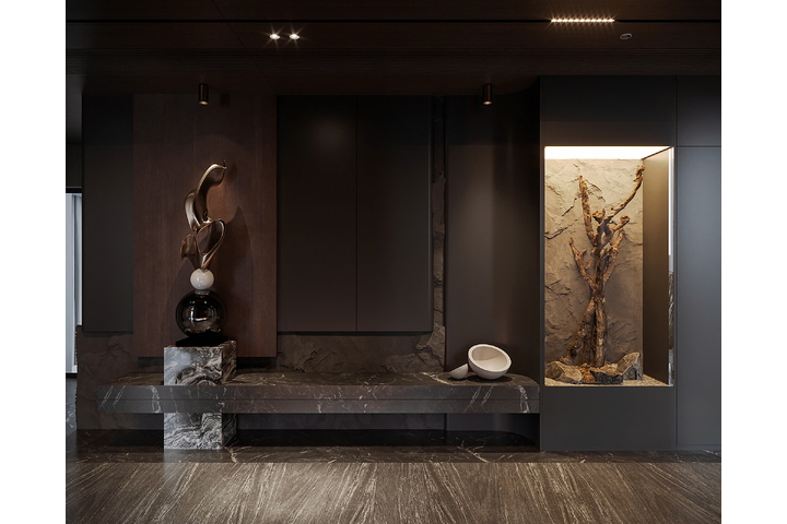 Thiết kế nội thất biệt thự hiện đại 2 tầng 25x16m (CĐT: Mrs Mai- Bắc Giang) NT2332