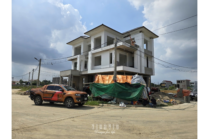 Thi công biệt thự 3 tầng 12x15m (CĐT: Mr Tuyến - Ninh Bình) TCBT2247