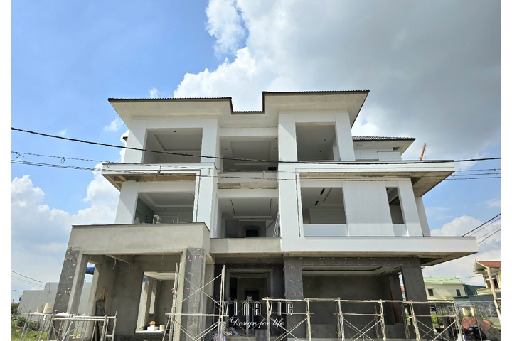 Thi công biệt thự 3 tầng 12x15m (CĐT: Mr Tuyến - Ninh Bình) TCBT2247