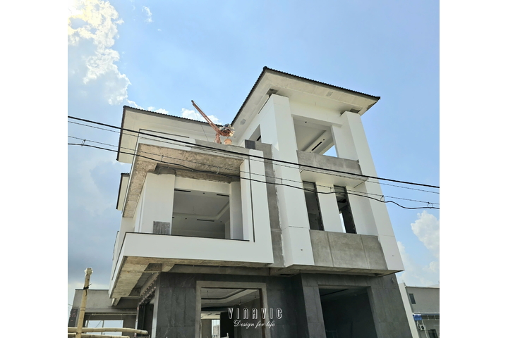 Thi công biệt thự 3 tầng 12x15m (CĐT: Mr Tuyến - Ninh Bình) TCBT2247