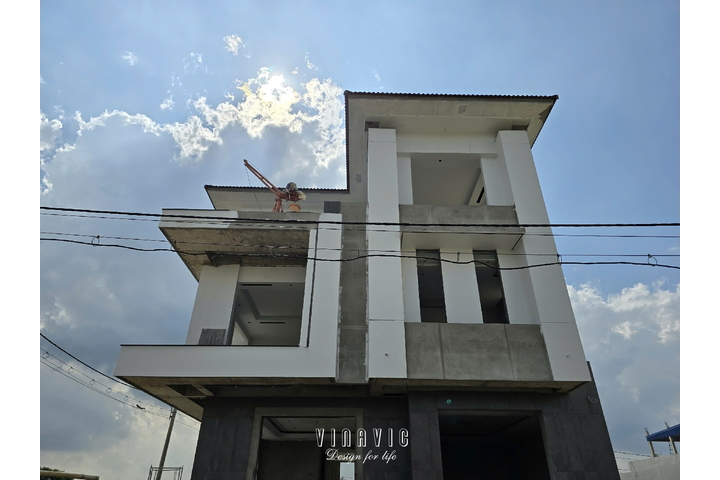 Thi công biệt thự 3 tầng 12x15m (CĐT: Mr Tuyến - Ninh Bình) TCBT2247