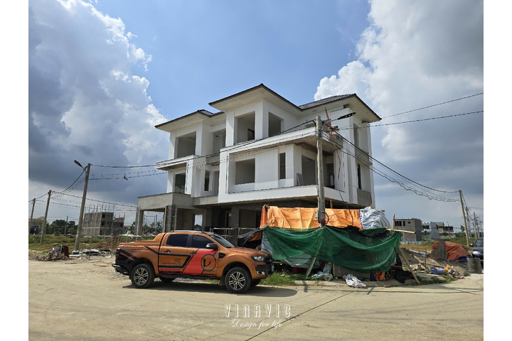 Thi công biệt thự 3 tầng 12x15m (CĐT: Mr Tuyến - Ninh Bình) TCBT2247