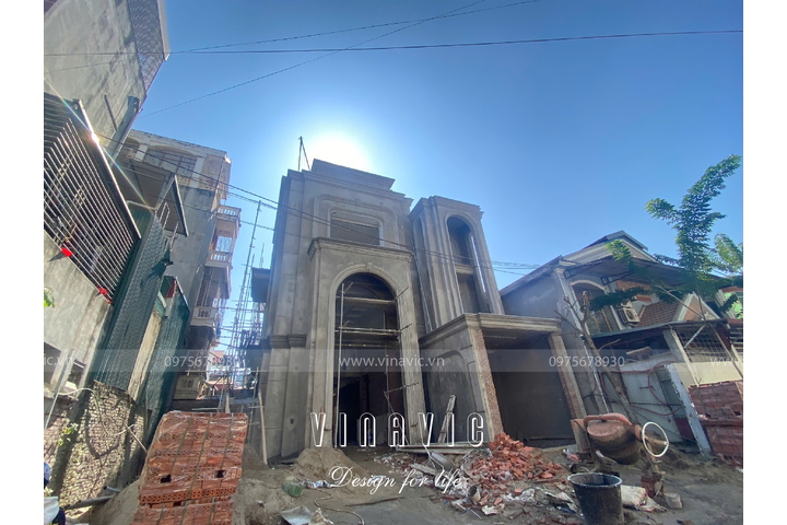 Thi công biệt thự 4 tầng 20x10m (CĐT: Mrs Linh- Lào Cai) TCBT2248