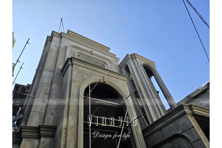 Thi công biệt thự 4 tầng 20x10m (CĐT: Mrs Linh- Lào Cai) TCBT2248