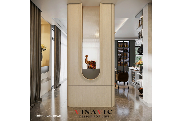 Thiết kế nội thất biệt thự cao cấp (CĐT: Mrs Thủy - Phú Thọ) NT2333