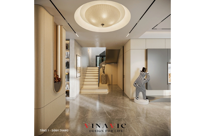 Thiết kế nội thất biệt thự cao cấp (CĐT: Mrs Thủy - Phú Thọ) NT2333