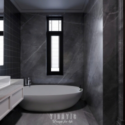 Thiết kế nội thất phòng ngủ tân cổ điển nhẹ nhàng (Neo-classical) NT2335