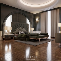 Mẫu thiết kế phòng ngủ Luxury sang trọng và đẳng cấp NT2341