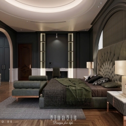 Mẫu thiết kế phòng ngủ Luxury sang trọng và đẳng cấp NT2341