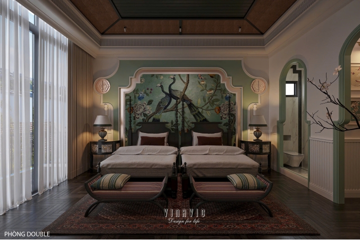 Thiết kế nội thất khách sạn L’Orchidée de Luang Prabang NT2345