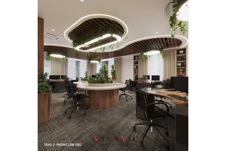 Mẫu thiết kế phòng họp sang trọng hiện đại cao cấp NT2346