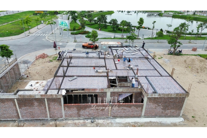 Thi công biệt thự 4 tầng 22m x 17m (CĐT: Mr.Lưu- Hải Dương) TCBT2250