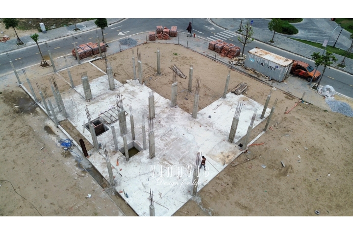 Thi công biệt thự 4 tầng 22m x 17m (CĐT: Mr.Lưu- Hải Dương) TCBT2250