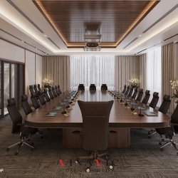 Mẫu thiết kế phòng họp sang trọng hiện đại cao cấp NT2346