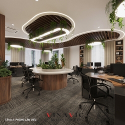 Mẫu thiết kế phòng họp sang trọng hiện đại cao cấp NT2346