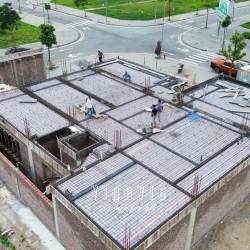 Thi công biệt thự 4 tầng 22m x 17m (CĐT: Mr.Lưu- Hải Dương) TCBT2250