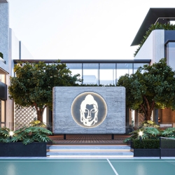 Thiết kế biệt thự hiện đại 3 tầng 1400m² Hien Modern Villa (29x48m) BT2402