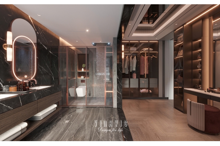 Mẫu Thiết Kế Nội Thất Luxury Modern Sang Trọng NT2347