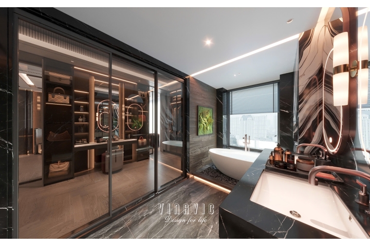 Mẫu Thiết Kế Nội Thất Luxury Modern Sang Trọng NT2347