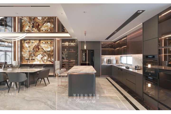 Mẫu Thiết Kế Nội Thất Luxury Modern Sang Trọng NT2347