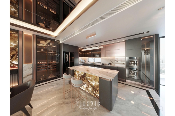 Mẫu Thiết Kế Nội Thất Luxury Modern Sang Trọng NT2347