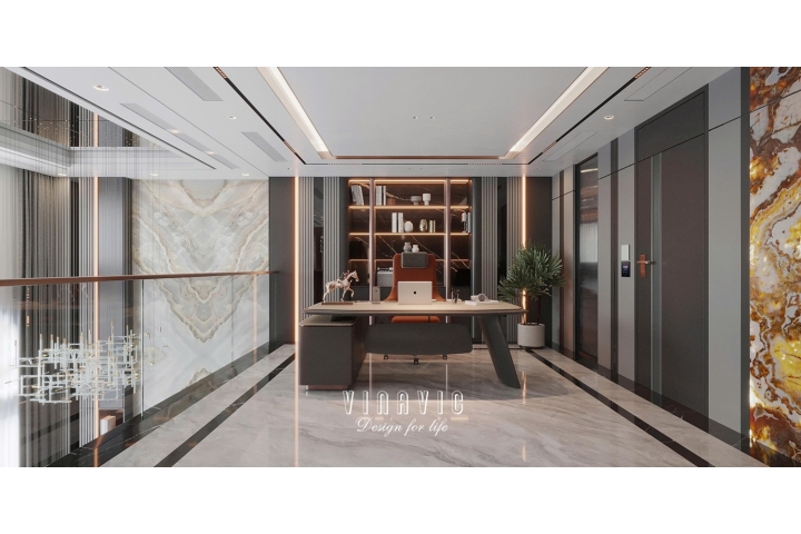 Mẫu Thiết Kế Nội Thất Luxury Modern Sang Trọng NT2347