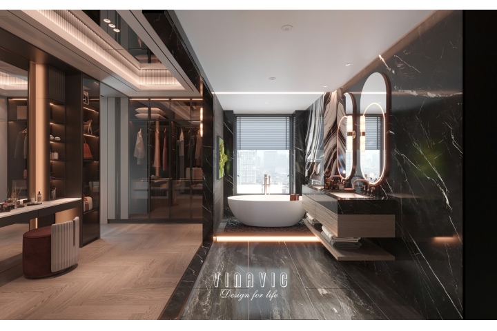 Mẫu Thiết Kế Nội Thất Luxury Modern Sang Trọng NT2347