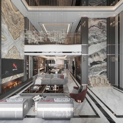 Mẫu Thiết Kế Nội Thất Luxury Modern Sang Trọng NT2347