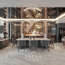 Mẫu Thiết Kế Nội Thất Luxury Modern Sang Trọng NT2347